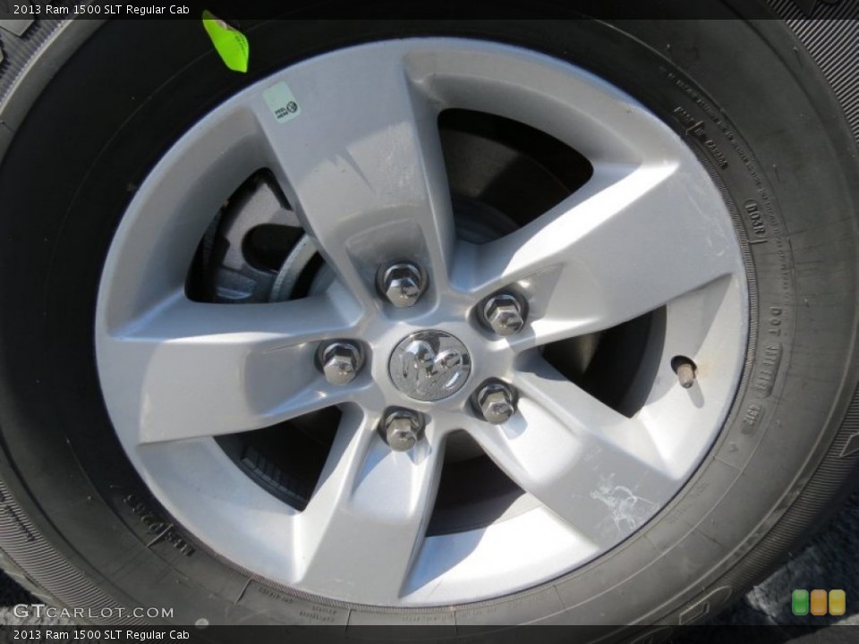 2013 Ram 1500 SLT Regular Cab Wheel and Tire Photo #78729644