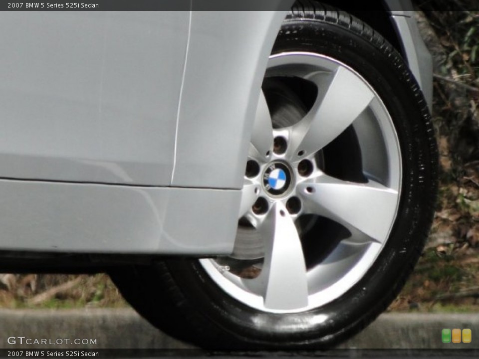 2007 BMW 5 Series 525i Sedan Wheel and Tire Photo #78730544