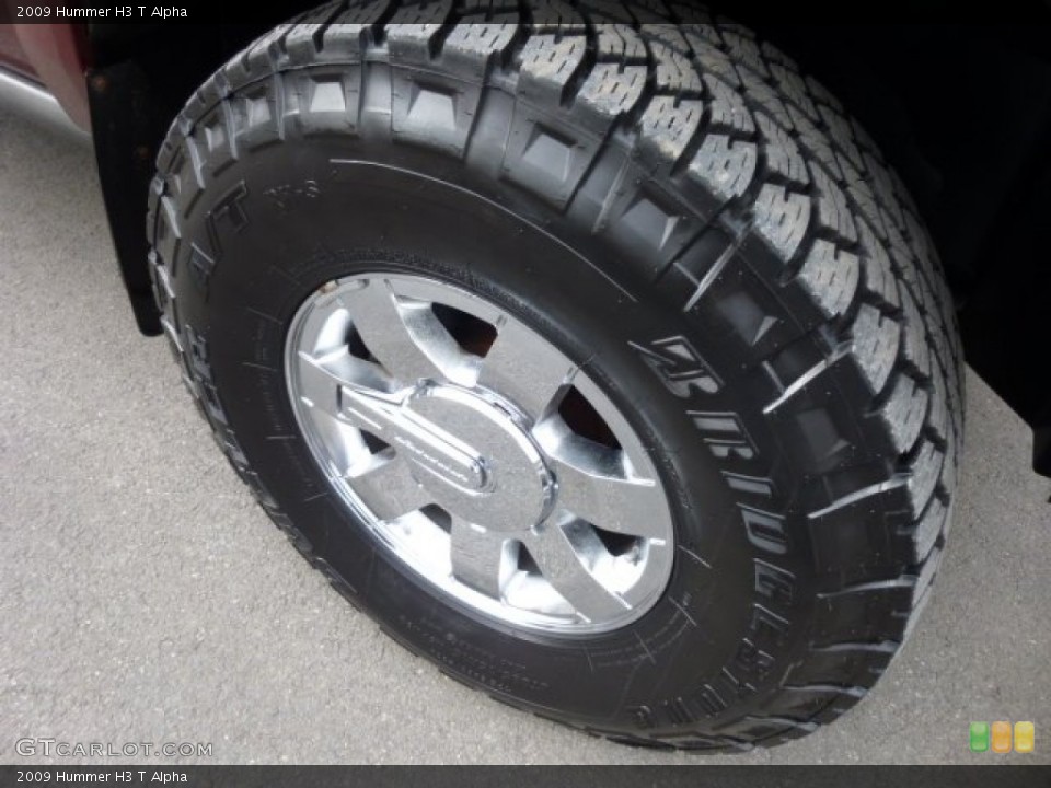 2009 Hummer H3 T Alpha Wheel and Tire Photo #78732965
