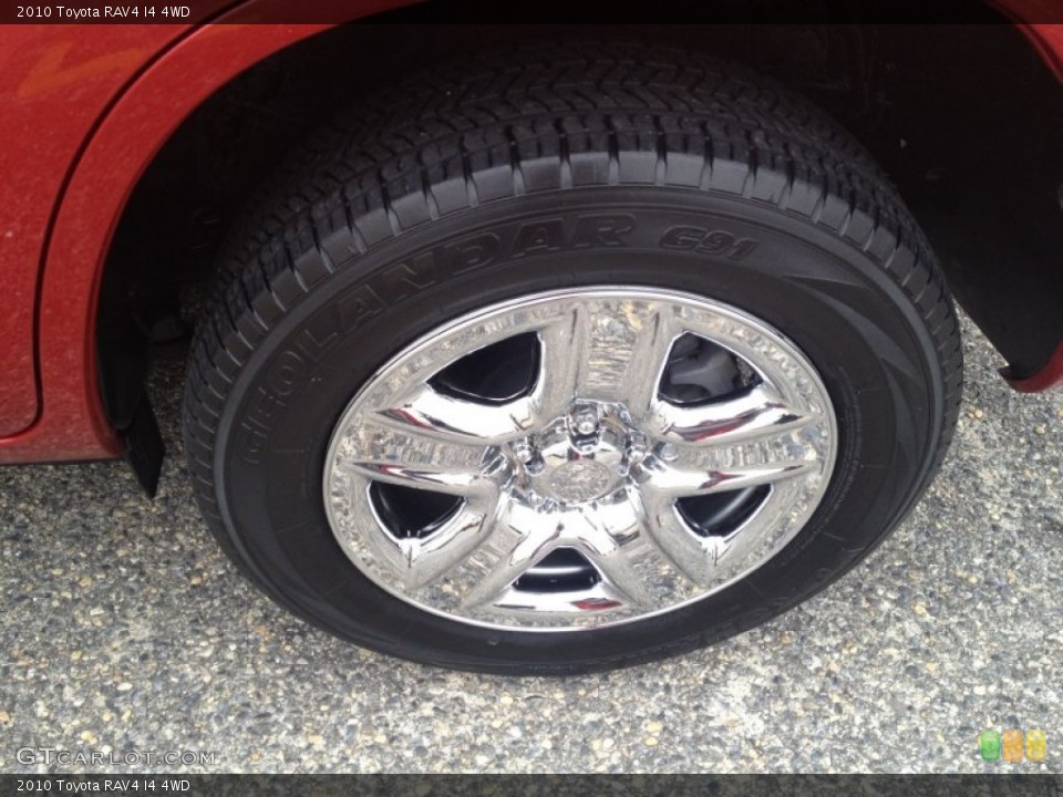 2010 Toyota RAV4 I4 4WD Wheel and Tire Photo #78735406