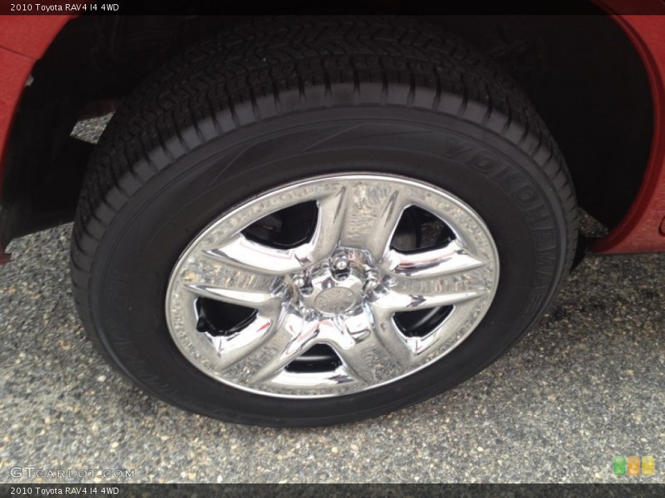 2010 Toyota RAV4 I4 4WD Wheel and Tire Photo #78735715
