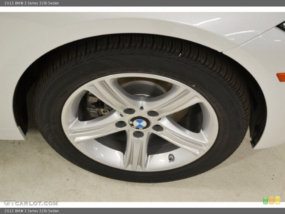 2013 BMW 3 Series 328i Sedan Wheel and Tire Photo #78735788