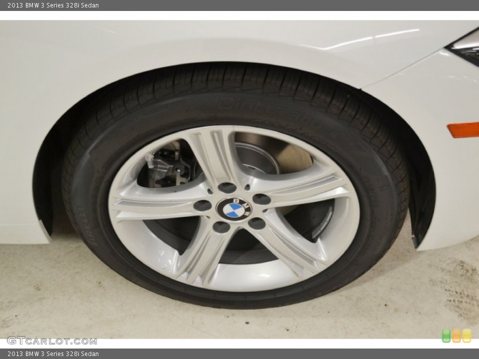 2013 BMW 3 Series 328i Sedan Wheel and Tire Photo #78737936