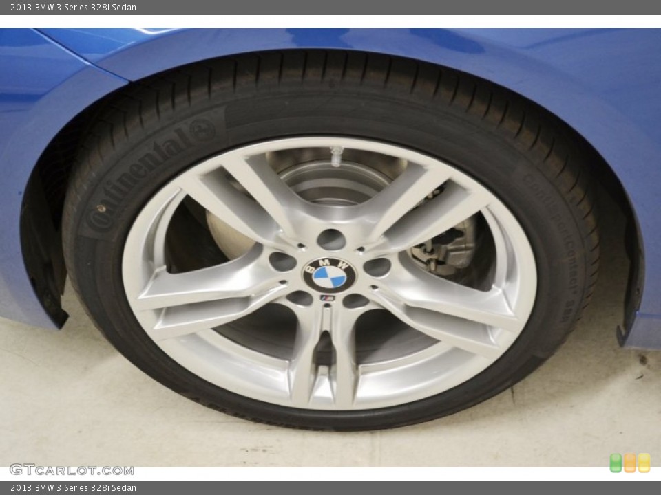 2013 BMW 3 Series 328i Sedan Wheel and Tire Photo #78738131