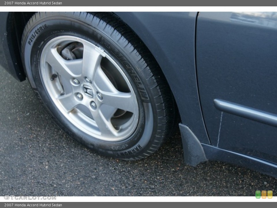 2007 Honda Accord Hybrid Sedan Wheel and Tire Photo #78745104