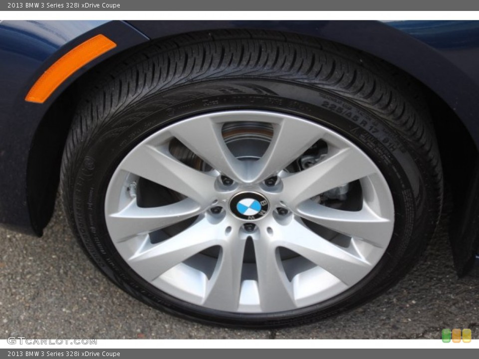 2013 BMW 3 Series 328i xDrive Coupe Wheel and Tire Photo #78747625