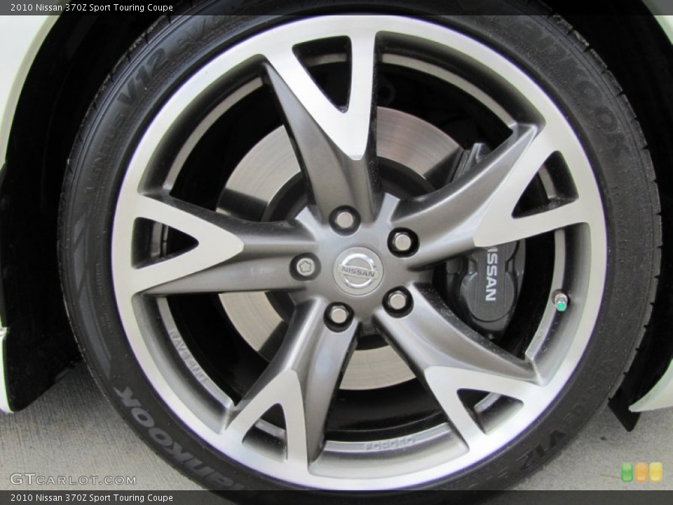 2010 Nissan 370Z Sport Touring Coupe Wheel and Tire Photo #78748328