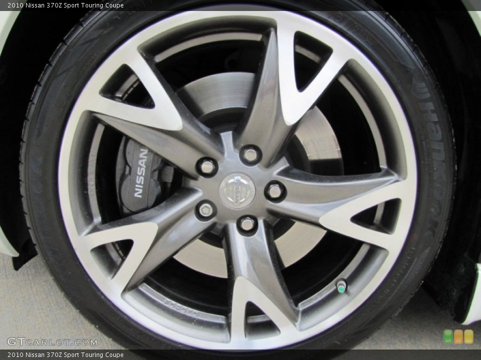 2010 Nissan 370Z Sport Touring Coupe Wheel and Tire Photo #78748346