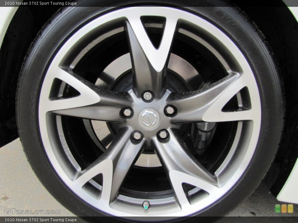 2010 Nissan 370Z Sport Touring Coupe Wheel and Tire Photo #78748361