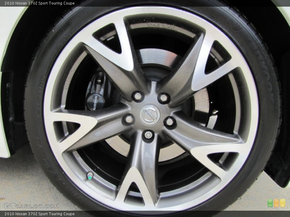 2010 Nissan 370Z Sport Touring Coupe Wheel and Tire Photo #78748377