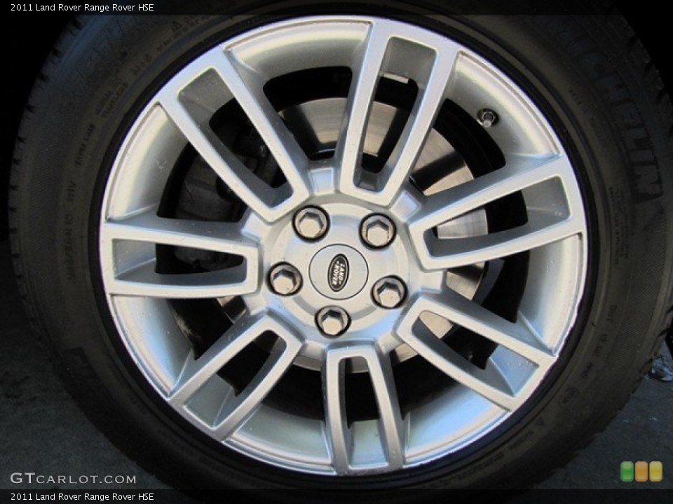 2011 Land Rover Range Rover HSE Wheel and Tire Photo #78750102