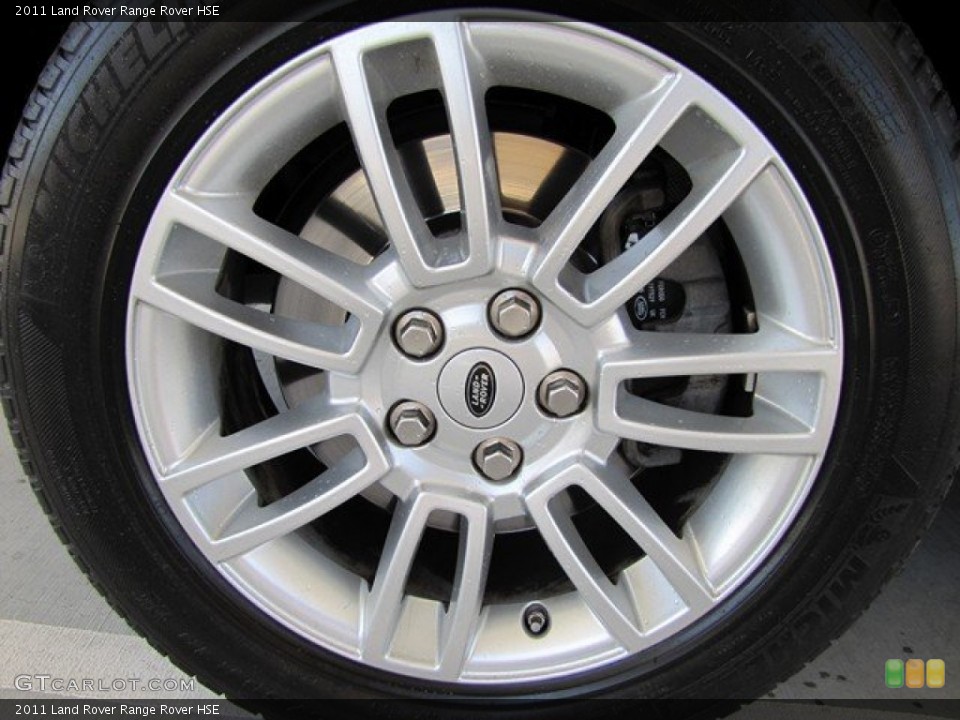 2011 Land Rover Range Rover HSE Wheel and Tire Photo #78750119