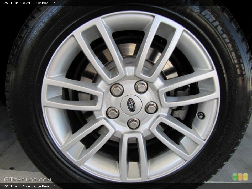 2011 Land Rover Range Rover HSE Wheel and Tire Photo #78750153