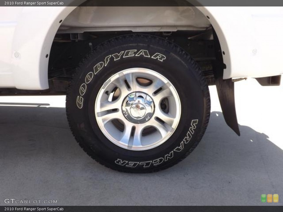 2010 Ford Ranger Sport SuperCab Wheel and Tire Photo #78750632