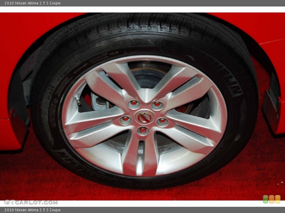 2010 Nissan Altima 2.5 S Coupe Wheel and Tire Photo #78753701