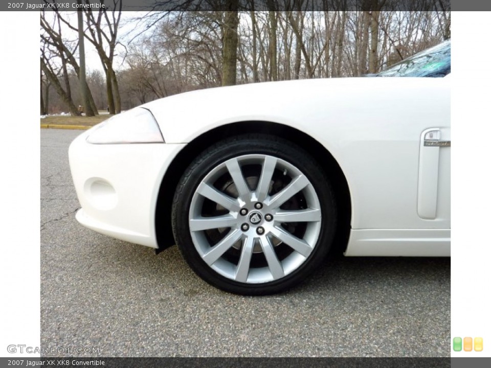 2007 Jaguar XK XK8 Convertible Wheel and Tire Photo #78754811