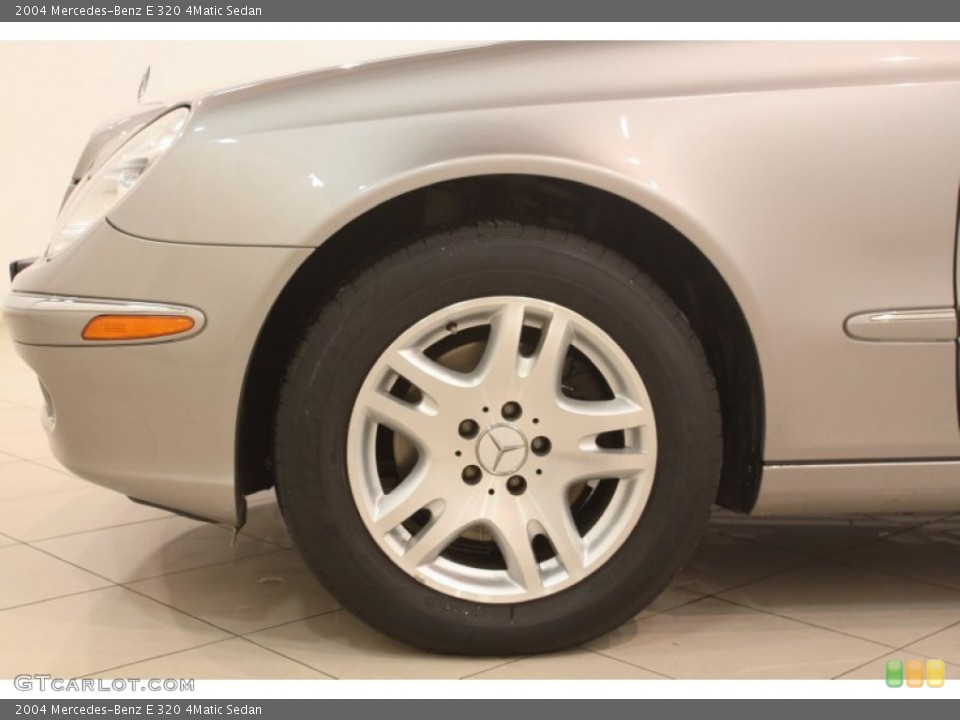 2004 Mercedes-Benz E 320 4Matic Sedan Wheel and Tire Photo #78757514