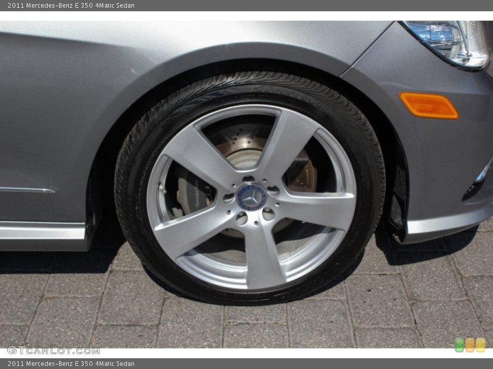 2011 Mercedes-Benz E 350 4Matic Sedan Wheel and Tire Photo #78758854