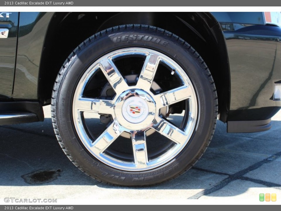 2013 Cadillac Escalade EXT Luxury AWD Wheel and Tire Photo #78759432