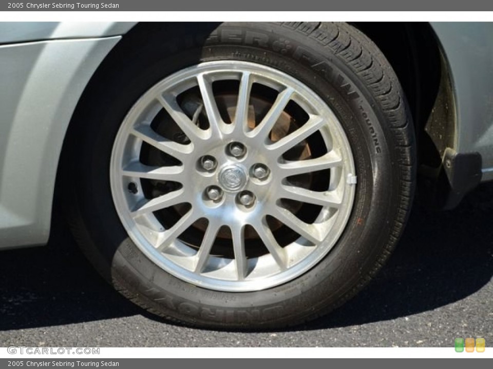 2005 Chrysler Sebring Touring Sedan Wheel and Tire Photo #78759539