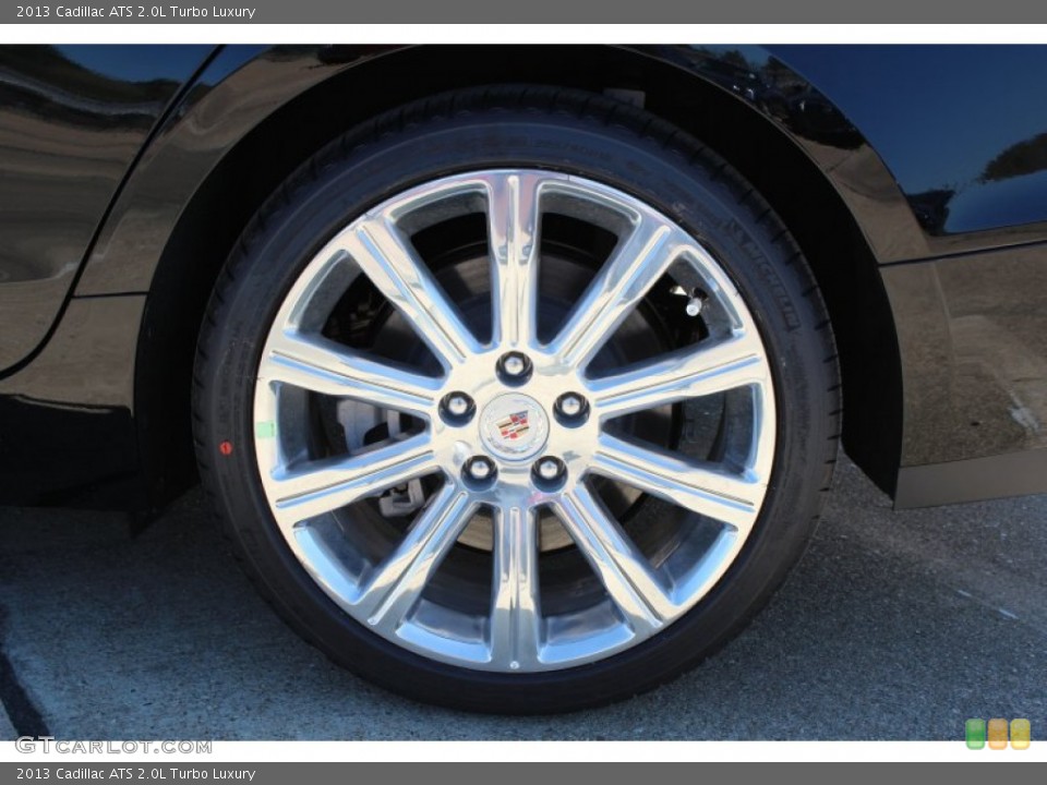 2013 Cadillac ATS 2.0L Turbo Luxury Wheel and Tire Photo #78759808
