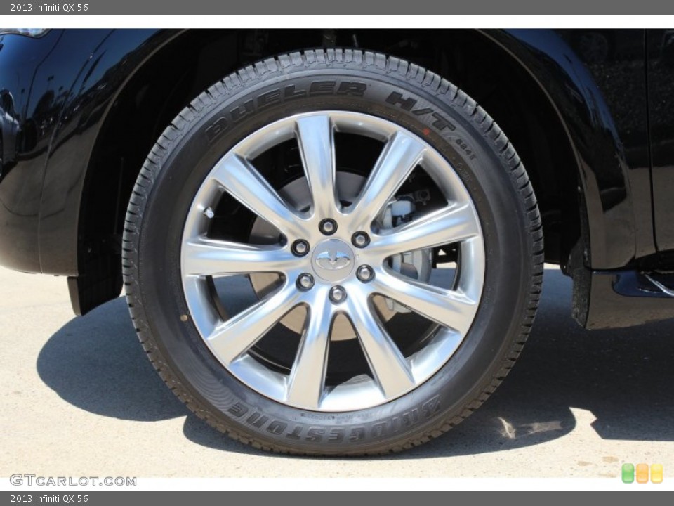 2013 Infiniti QX 56 Wheel and Tire Photo #78761915