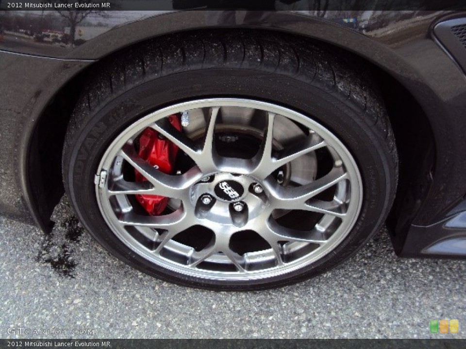 2012 Mitsubishi Lancer Evolution MR Wheel and Tire Photo #78763253