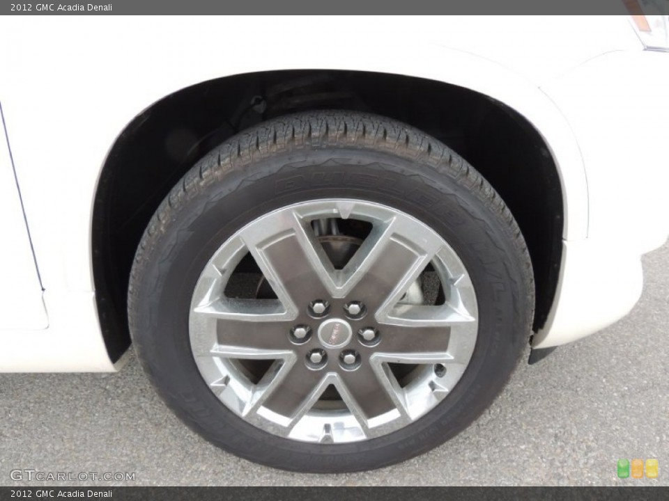 2012 GMC Acadia Wheels and Tires