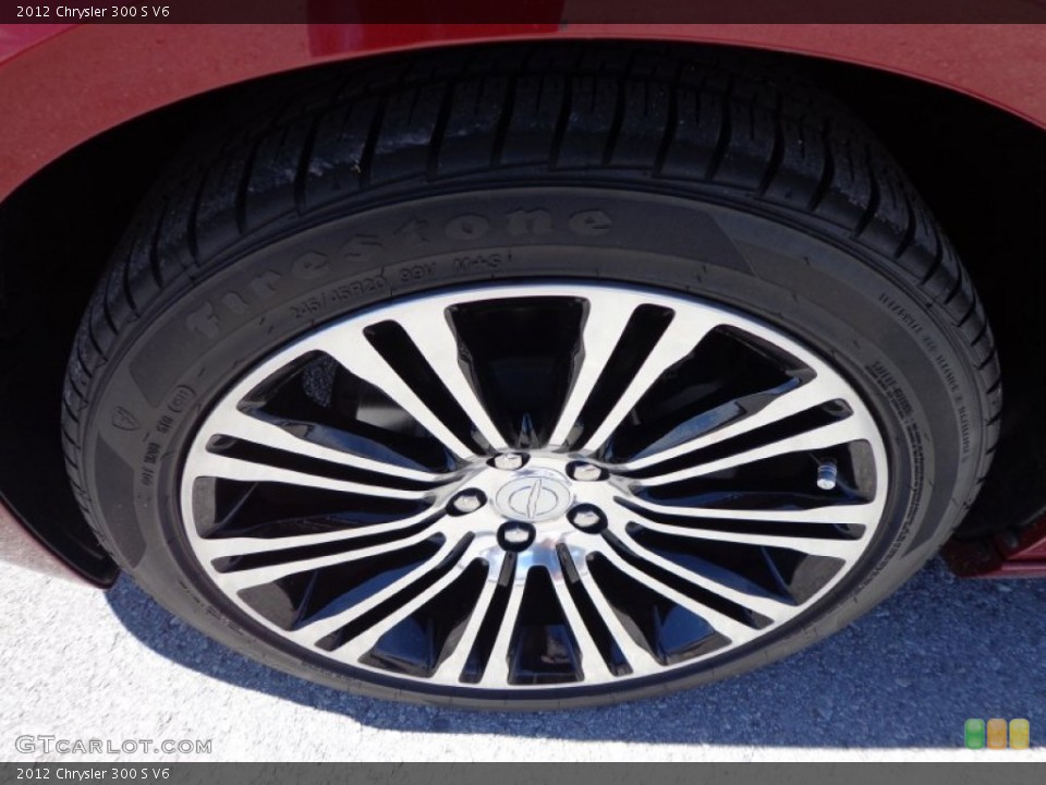 2012 Chrysler 300 S V6 Wheel and Tire Photo #78768248