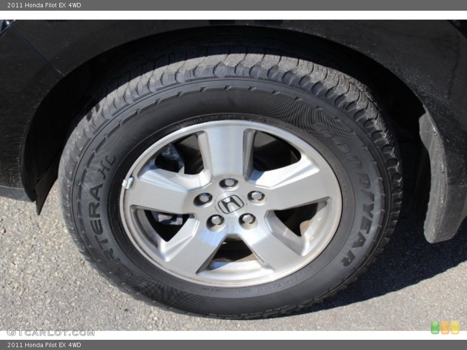 2011 Honda Pilot EX 4WD Wheel and Tire Photo #78772263