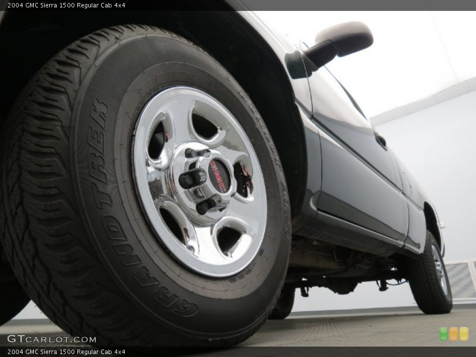 2004 GMC Sierra 1500 Regular Cab 4x4 Wheel and Tire Photo #78774848