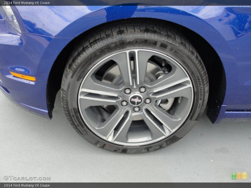 2014 Ford Mustang V6 Coupe Wheel and Tire Photo #78775436
