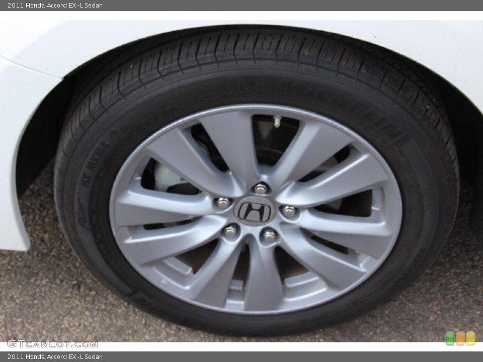 2011 Honda Accord EX-L Sedan Wheel and Tire Photo #78775463