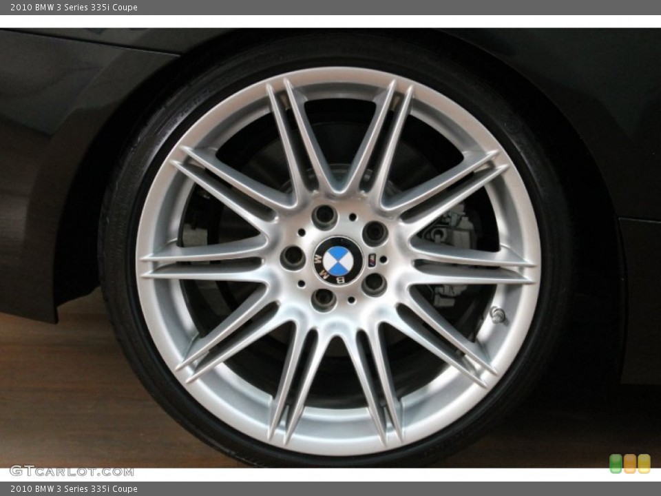 2010 BMW 3 Series 335i Coupe Wheel and Tire Photo #78775545