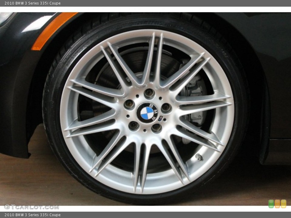 2010 BMW 3 Series 335i Coupe Wheel and Tire Photo #78775607
