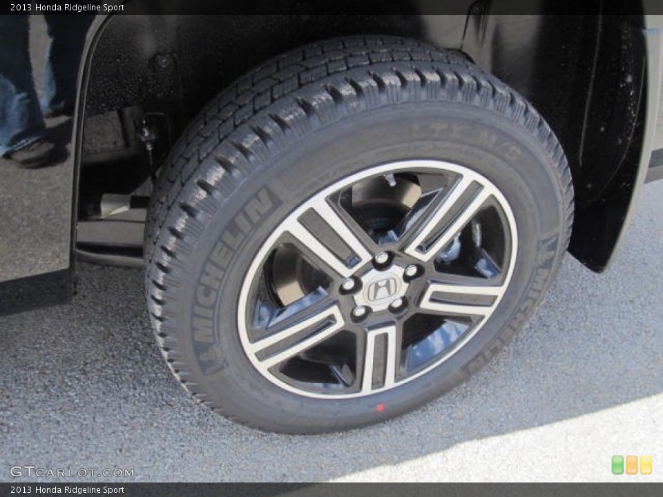 2013 Honda Ridgeline Sport Wheel and Tire Photo #78776702