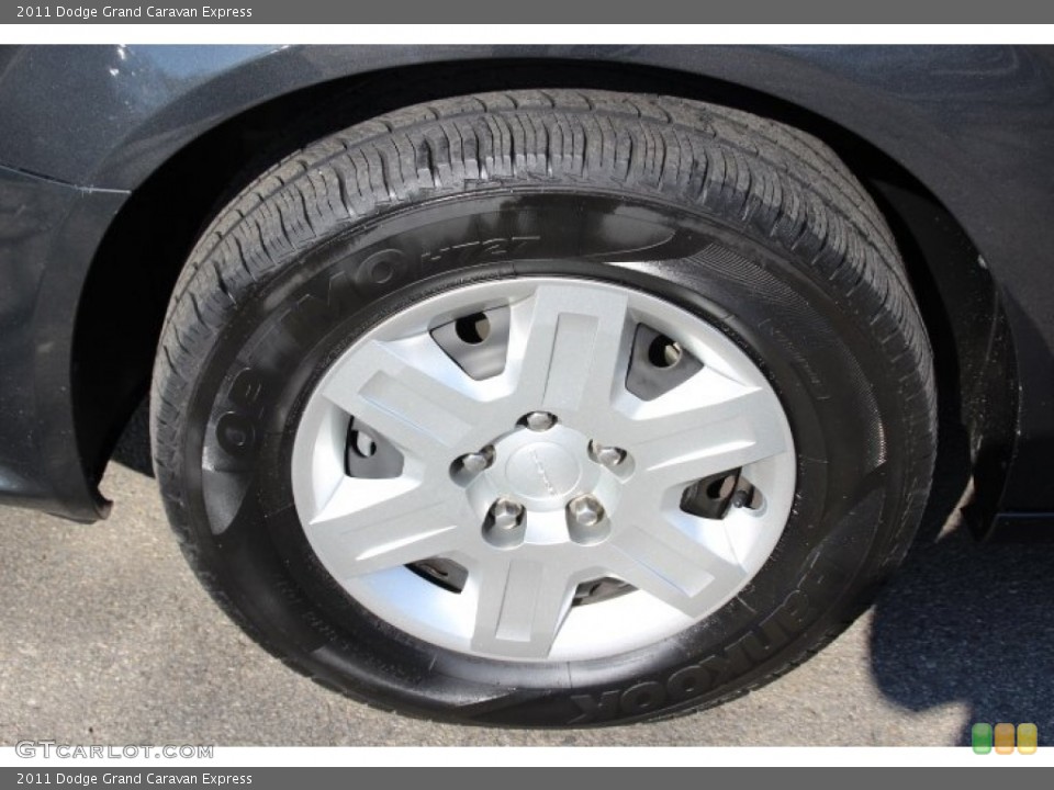 2011 Dodge Grand Caravan Express Wheel and Tire Photo #78777148