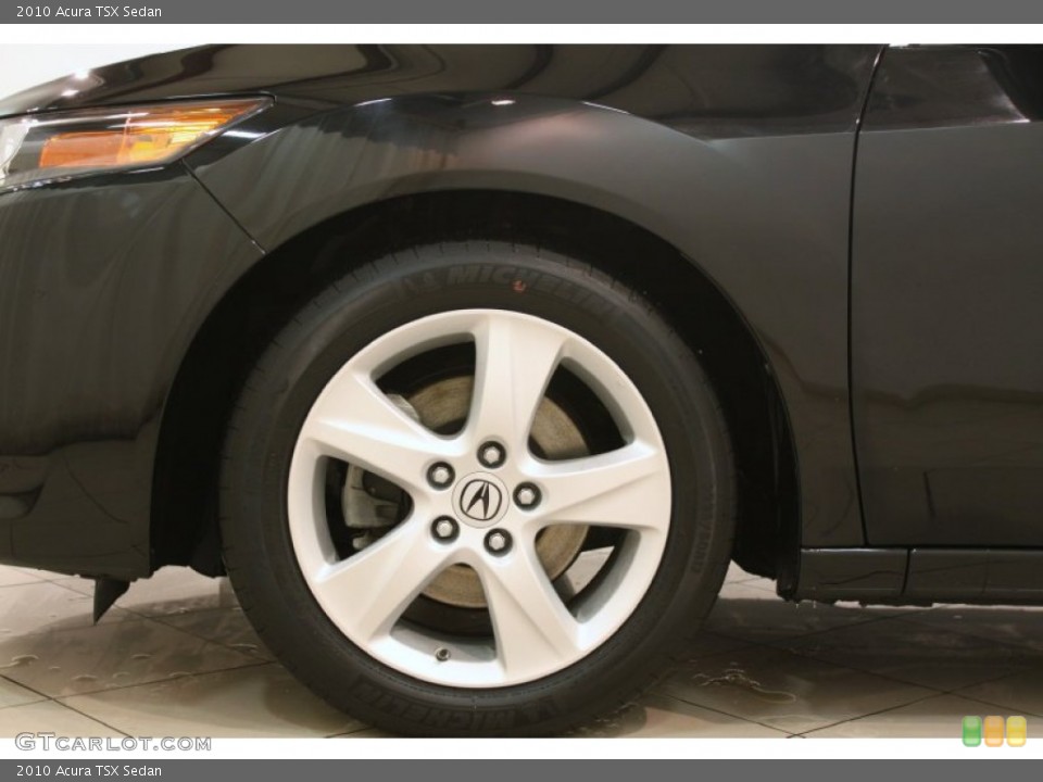 2010 Acura TSX Sedan Wheel and Tire Photo #78777660