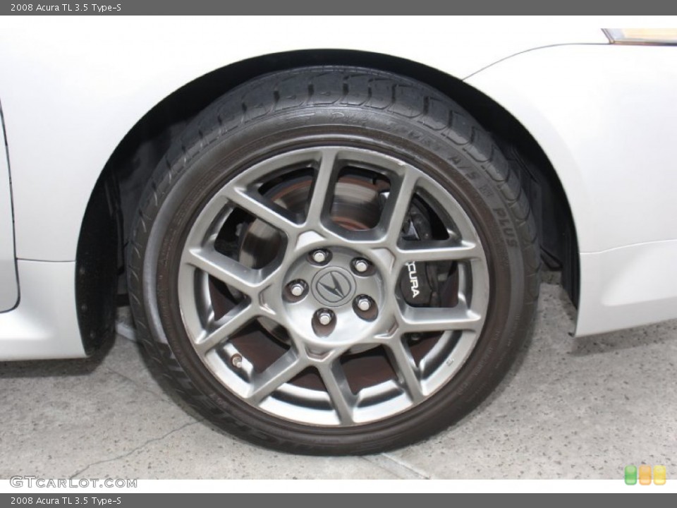 2008 Acura TL 3.5 Type-S Wheel and Tire Photo #78778038
