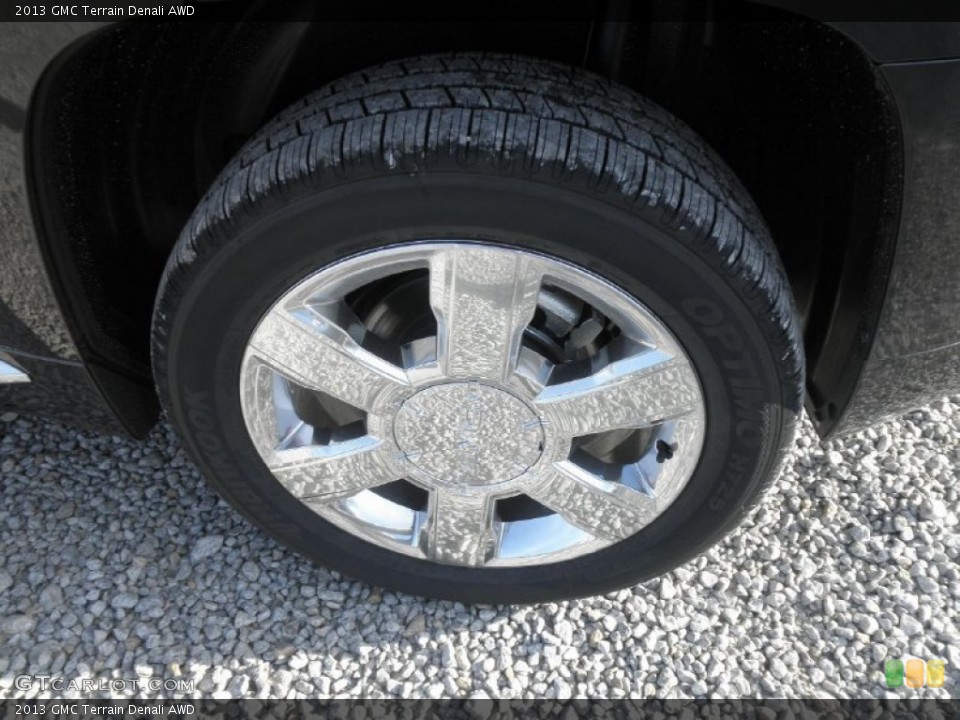 2013 GMC Terrain Denali AWD Wheel and Tire Photo #78778761