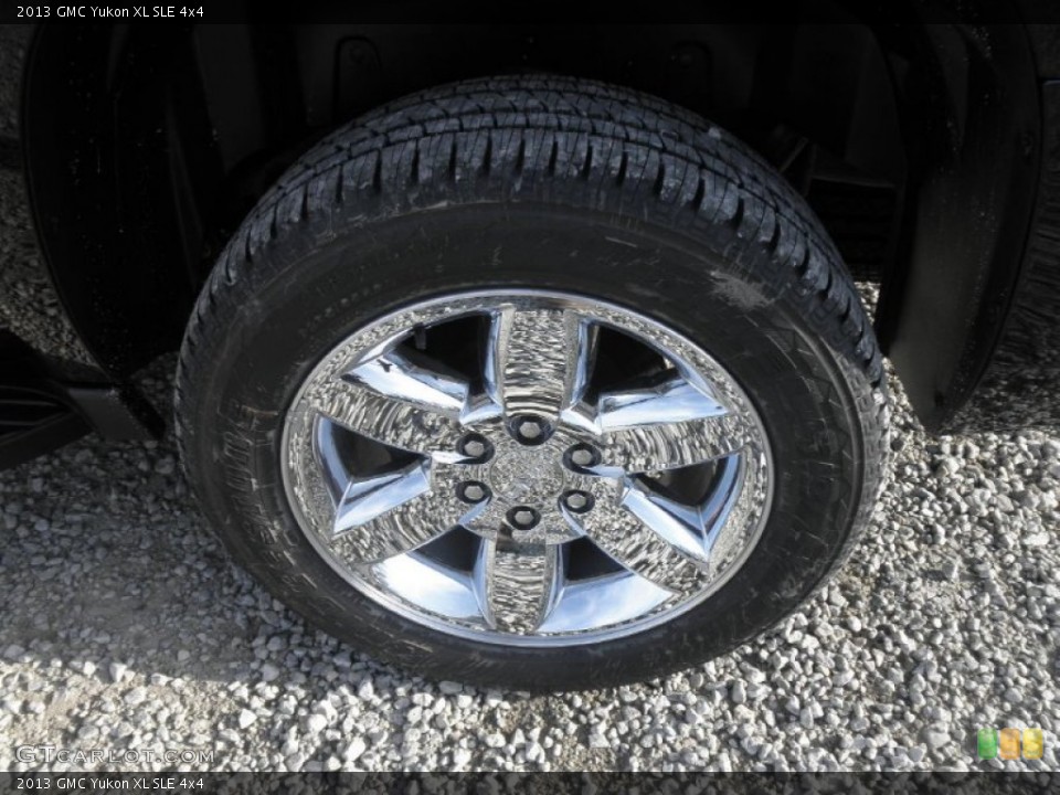 2013 GMC Yukon XL SLE 4x4 Wheel and Tire Photo #78779366