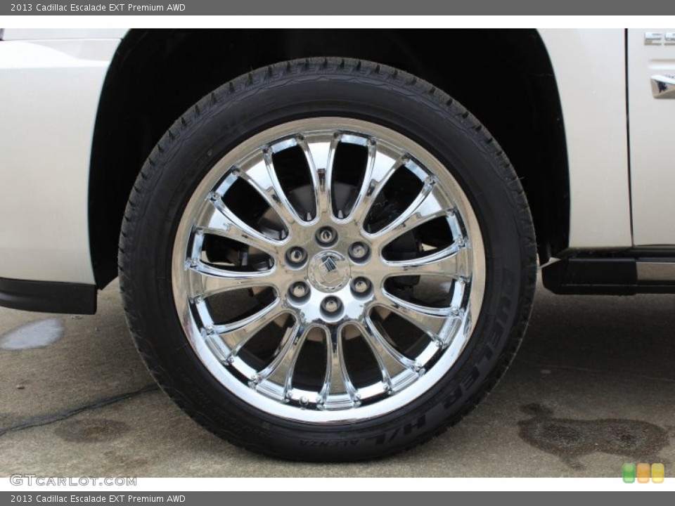 2013 Cadillac Escalade EXT Premium AWD Wheel and Tire Photo #78783320