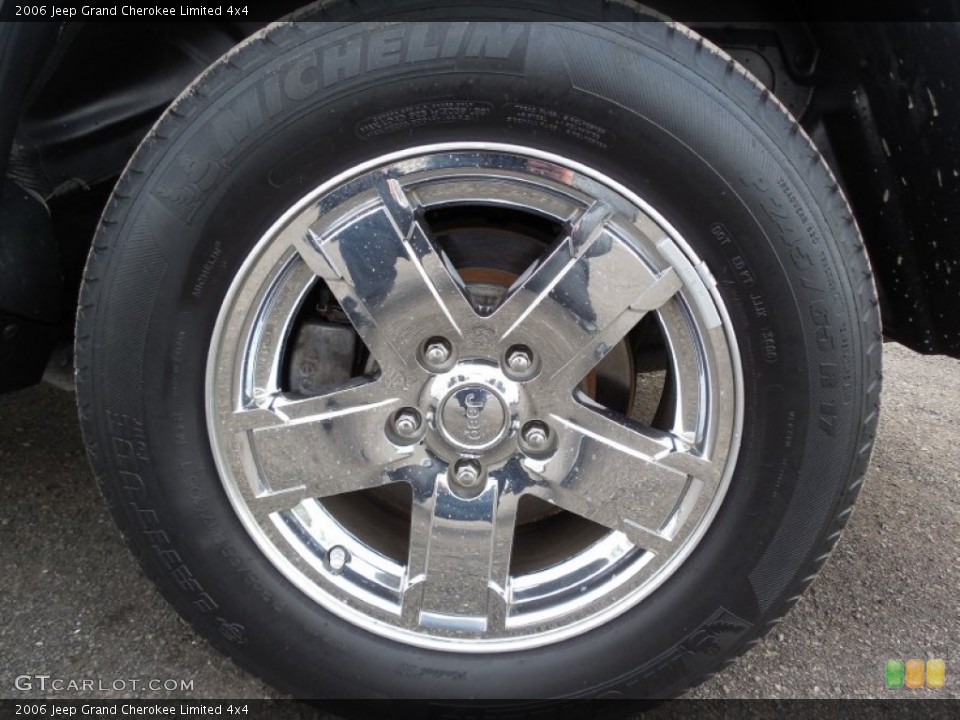 2006 Jeep Grand Cherokee Limited 4x4 Wheel and Tire Photo #78784624