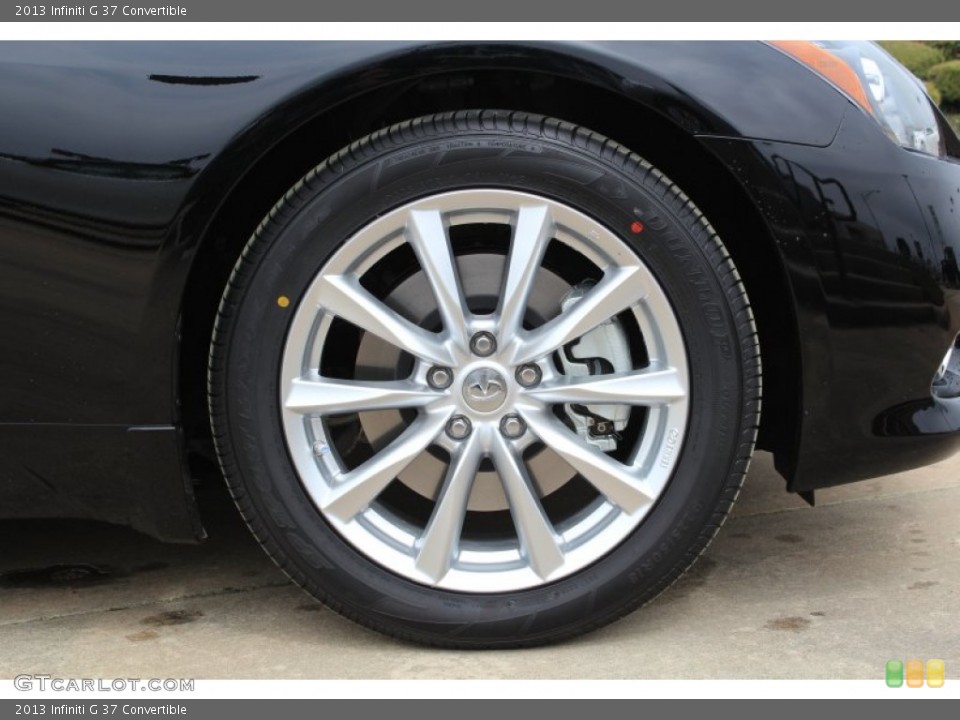 2013 Infiniti G 37 Convertible Wheel and Tire Photo #78784892