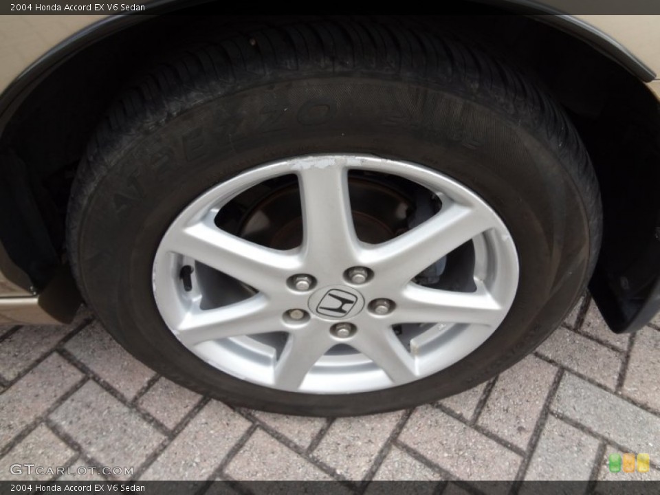 2004 Honda Accord EX V6 Sedan Wheel and Tire Photo #78785573