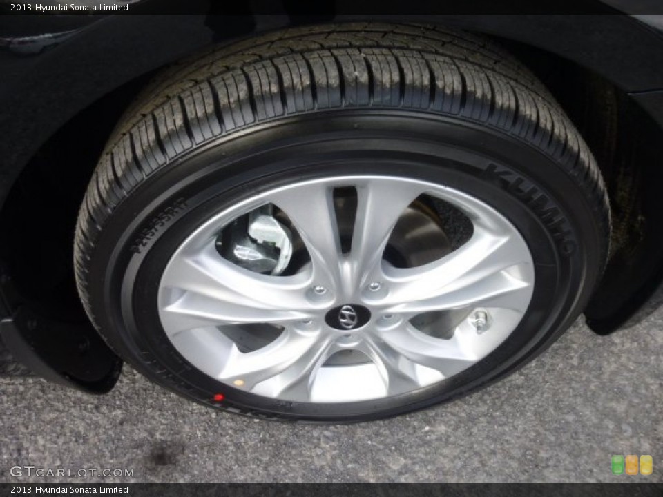 2013 Hyundai Sonata Limited Wheel and Tire Photo #78790571