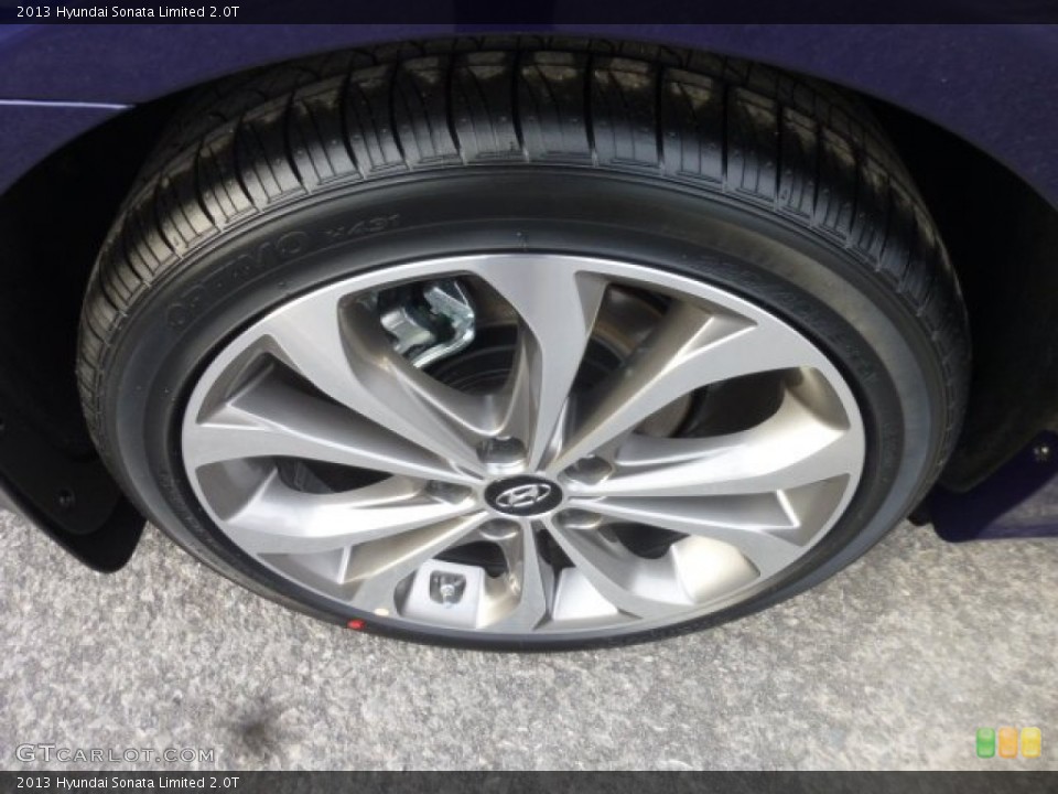 2013 Hyundai Sonata Limited 2.0T Wheel and Tire Photo #78790928