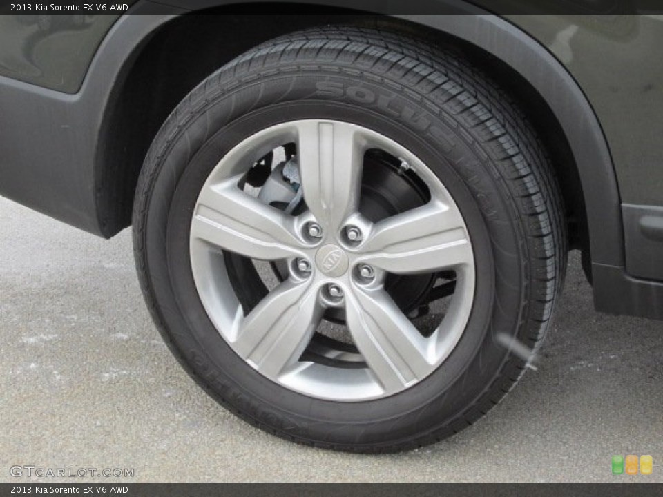 2013 Kia Sorento EX V6 AWD Wheel and Tire Photo #78796053