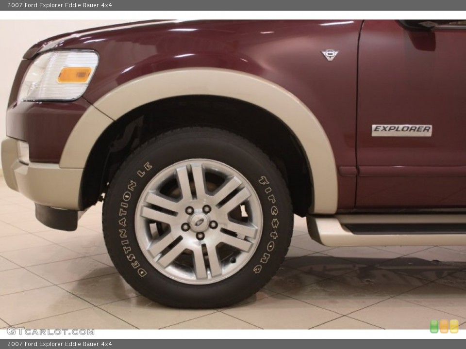 2007 Ford Explorer Eddie Bauer 4x4 Wheel and Tire Photo #78798047