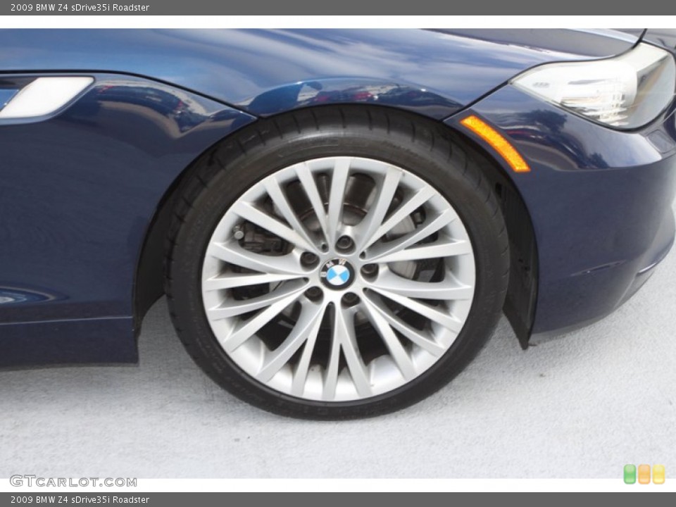 2009 BMW Z4 sDrive35i Roadster Wheel and Tire Photo #78798056
